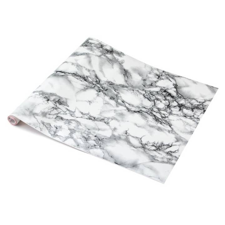 d-c-fix Self-adhesive Vinyl Wrap Marble White 90cm x 15m for wholesale by Kitchen Wraps