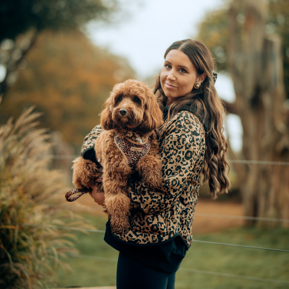 Cocopup London - Wholesale Pet Harness - Dog - Quilted Leopard Pup Adjustable Neck Harness41