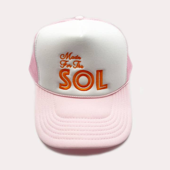 Made For The SOL- COLOR ORANGE YOU PRETTY Embroidered Hat for wholesale by Moliko LLC.