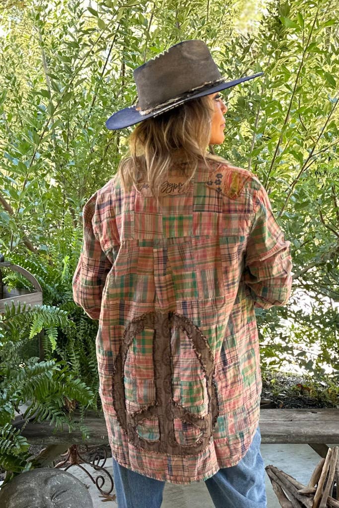 Jaded Gypsy - Wholesale Blouse - Women's - Peaceful Paths Top1