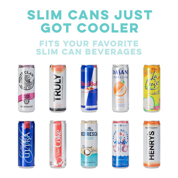 Swig Life - Wholesale Drink Huggers & Koozies - Olive Skinny Can Cooler (12oz)2