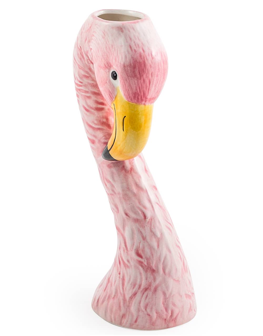 McGowan & Rutherford Ltd - Wholesale Vase - Small Ceramic Pink Flamingo Head Vase