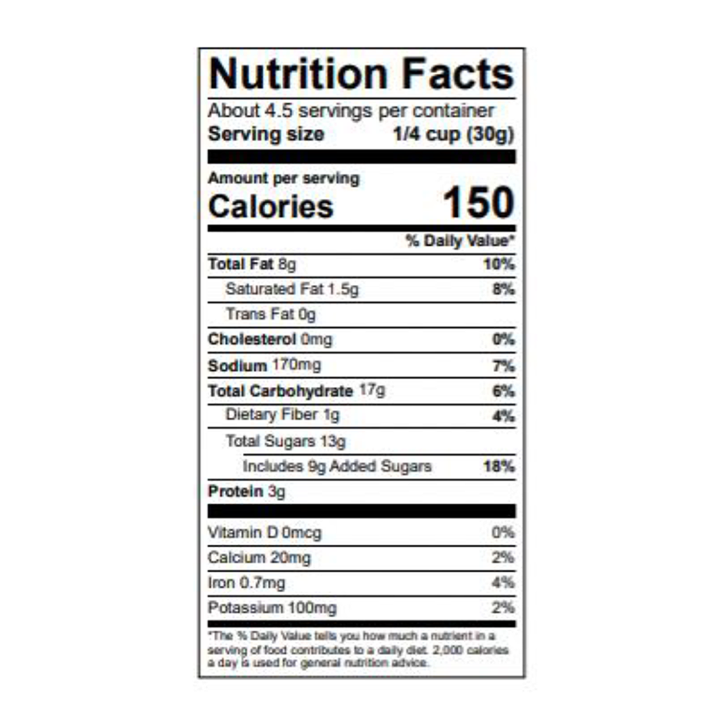 Pear's Snacks - Wholesale Nuts - Winter Cheer Nut Blend (4.5oz x 6 Pack)2