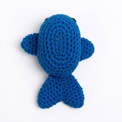 Wool Couture Company – wholesale DIY-pysselkit – My Pocket Whale Enkel virksats6