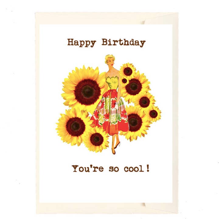 Paperlove Boutique - Wholesale Birthday Card - Happy Birthday! You're So Cool!