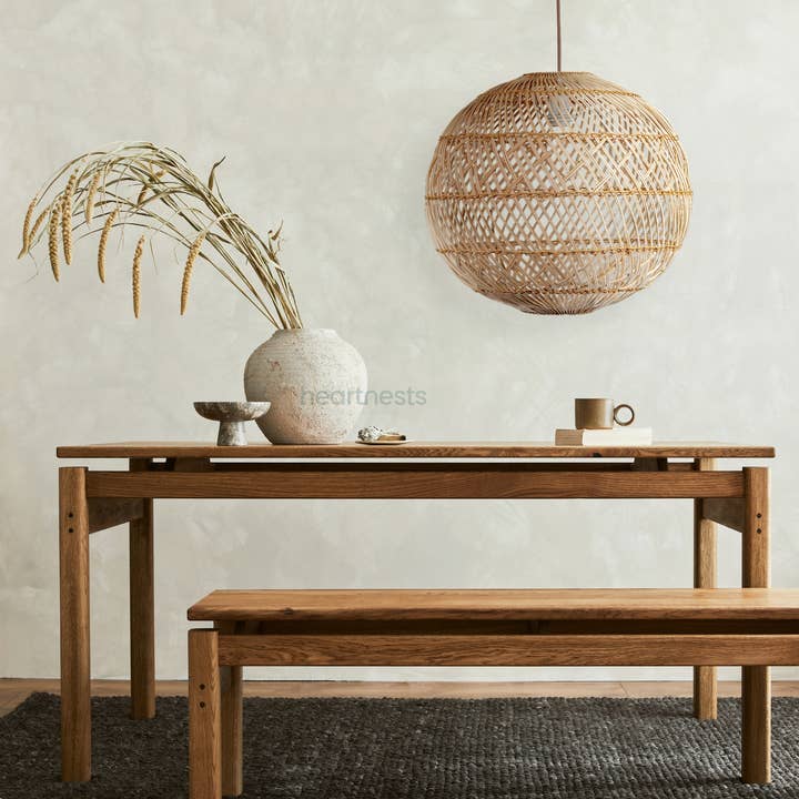 heartnests - Wholesale Chandelier/hanging light - Ballia Handmade Rattan Pendant Light2