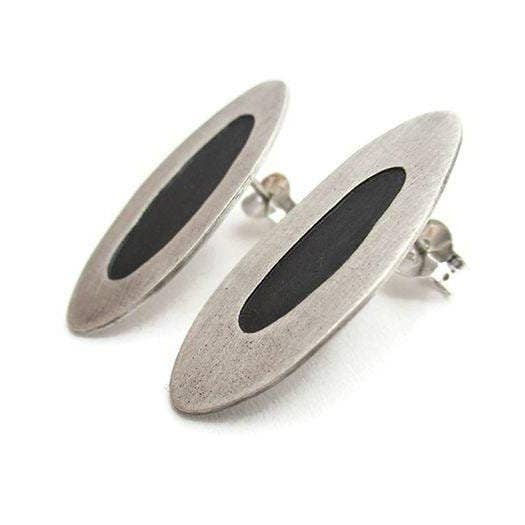 Kimya Joyas – Brincos de pino por atacado – Brincos Assimétricos de Prata com Pregos3