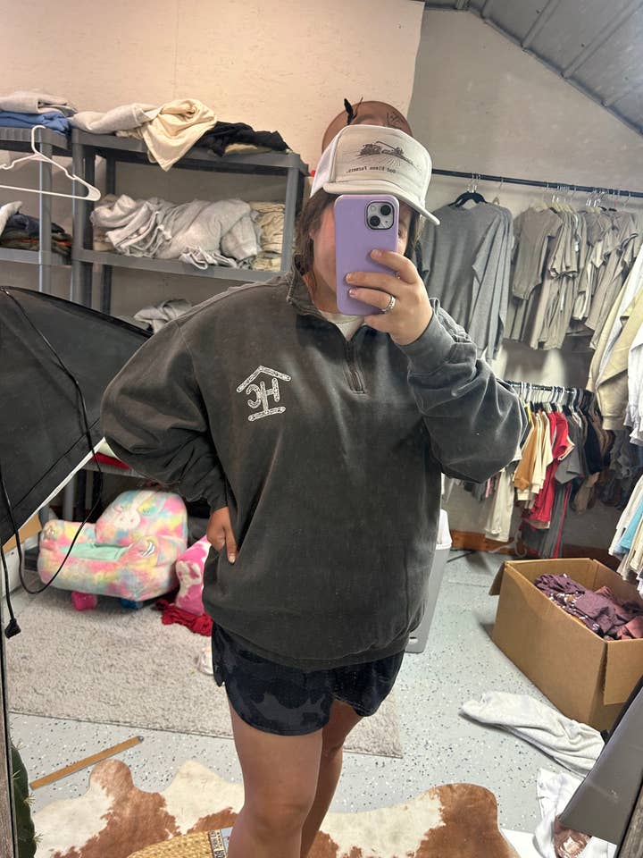 Brand 1/4 Zip for wholesale by The Herd & Co