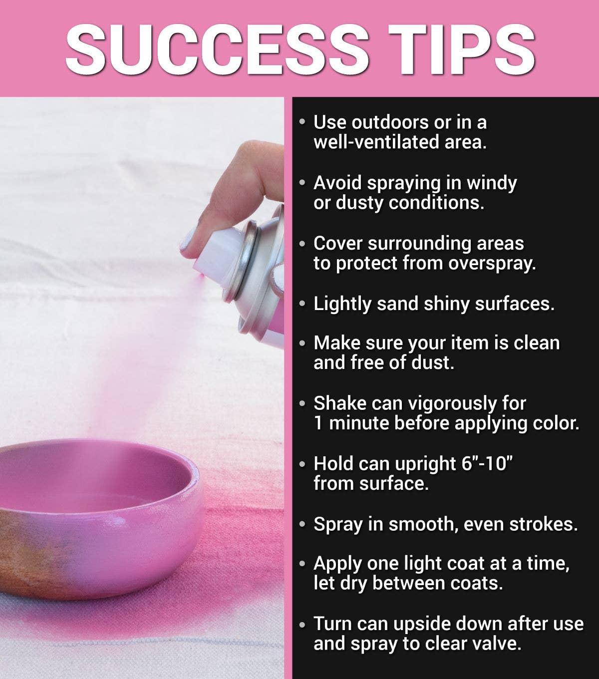 Ilovetocreate - Wholesale Paint Set - COLORSHOT Gloss Spray Paint Farmers Daughter (Pink) 10 oz.6