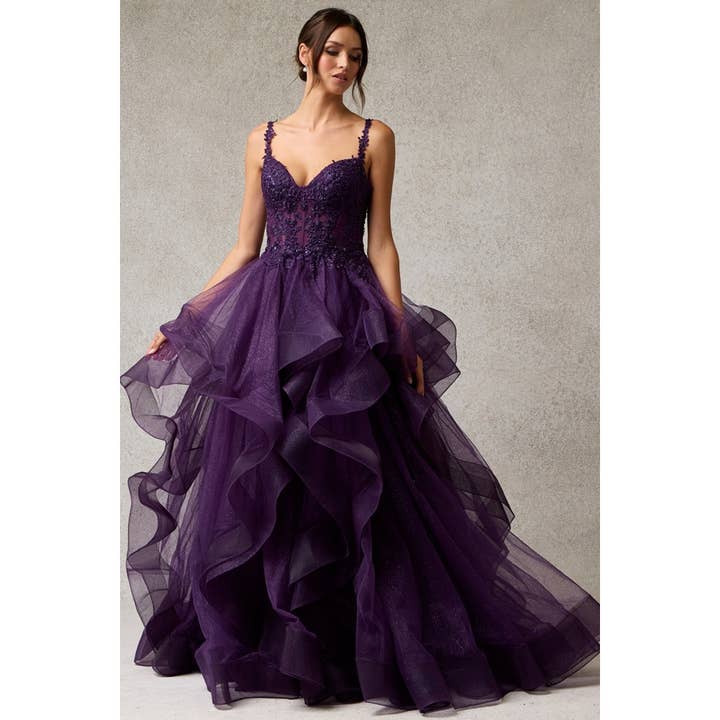 Robe ligne A sans manches à bretelles en dentelle pour la vente par Babyfox Apparel