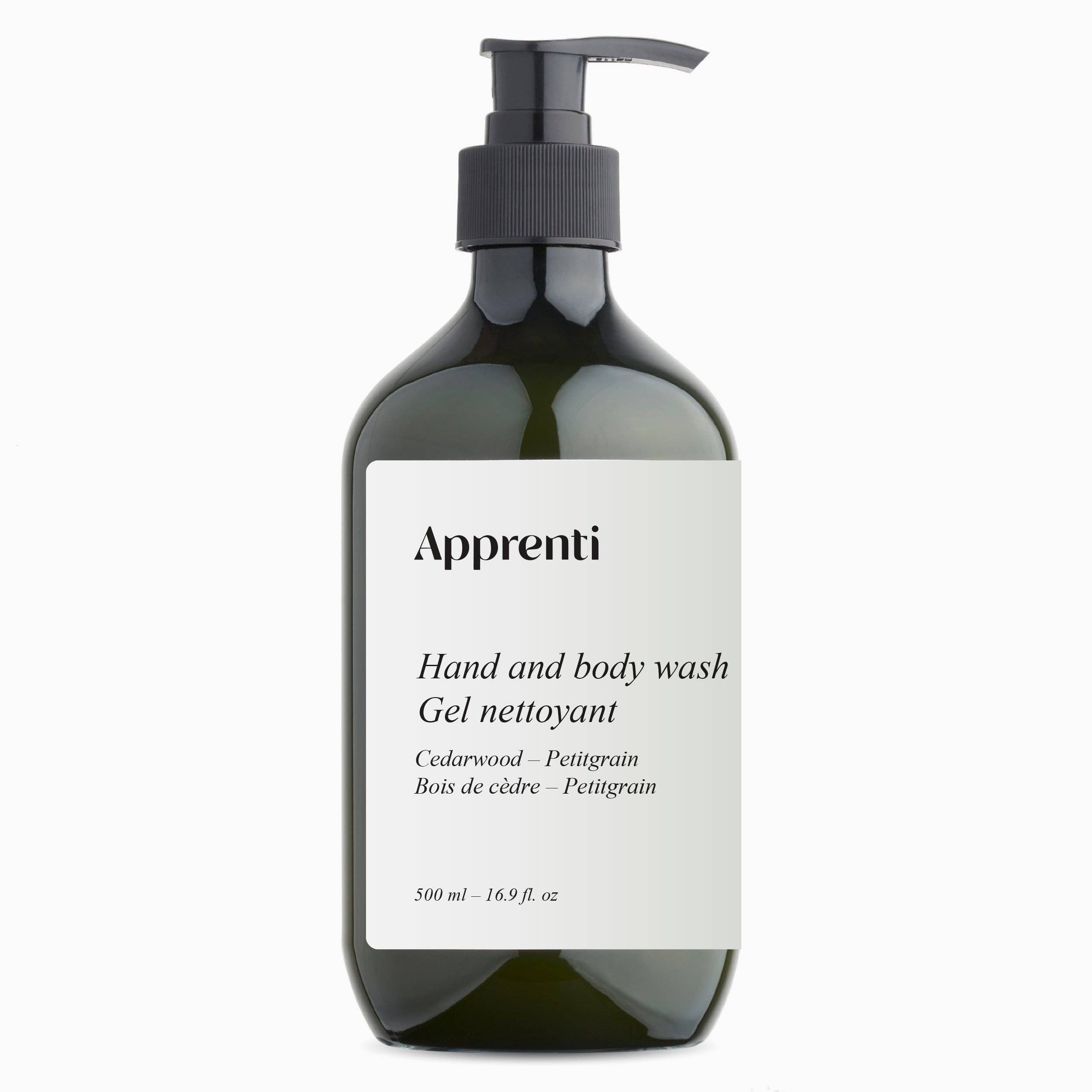 Apprenti - Wholesale Body Wash/Shower Gel - Cedarwood / Petitgrain Hand & Body Wash6