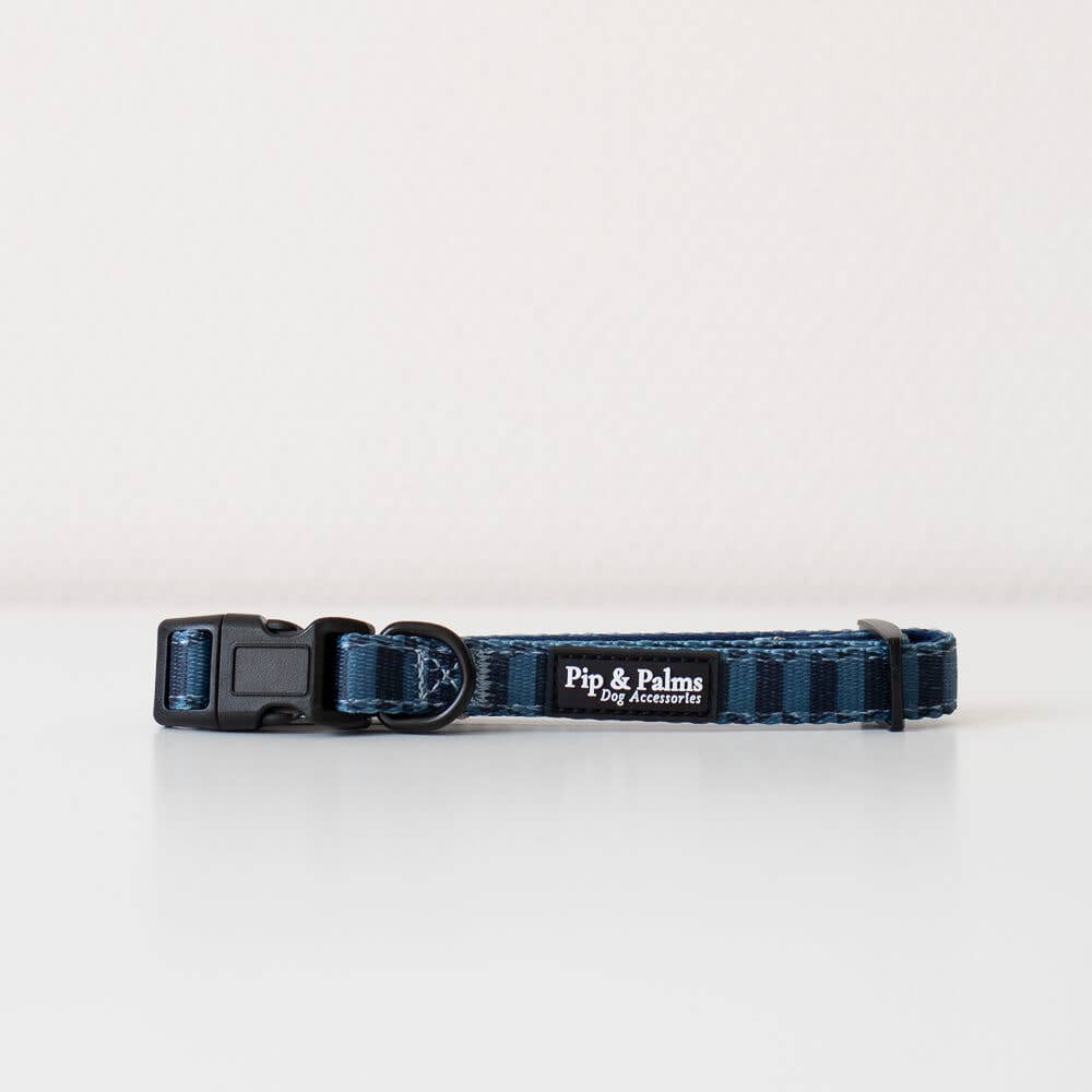 Pip and Palms - Wholesale Pet Collar - Dog - Dog Collar Shades of Blue0