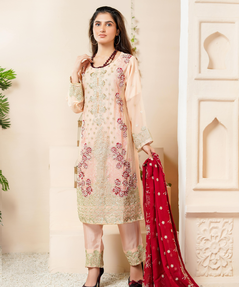 Reet - Vente Ensemble haut et pantalon (PAS d'intérieur) - Femme - Chemise en mousseline avec C/Emb F12-021