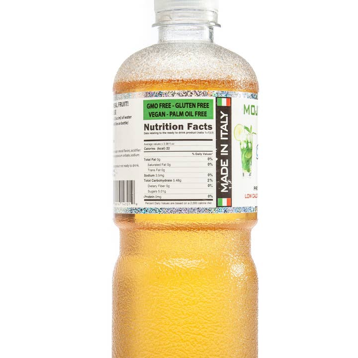 iDrink Products - Vente Mélange/sirop pour cocktails - Sirop italien premium Mojito Mocktail (non alcoolisé)2