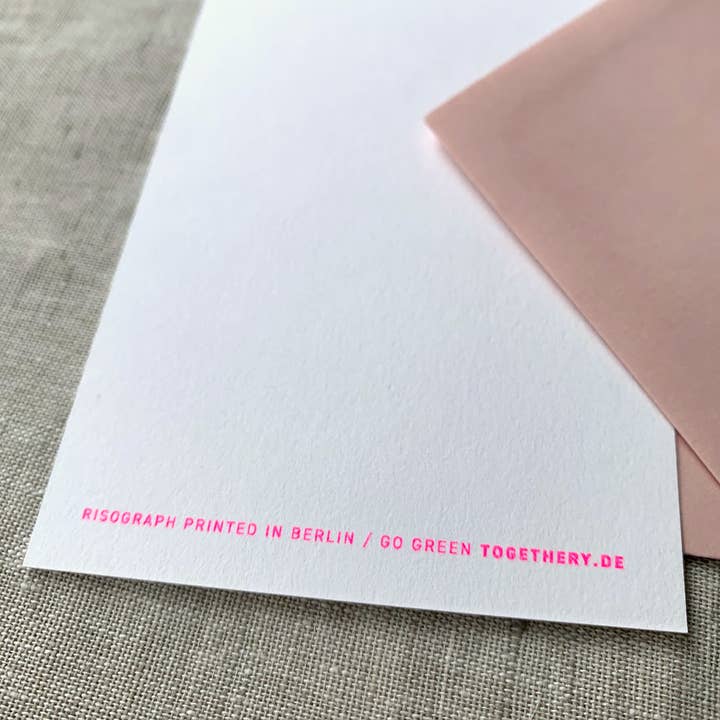 Togethery - Wholesale Love Card - A7 card / Flash / Love / Hero