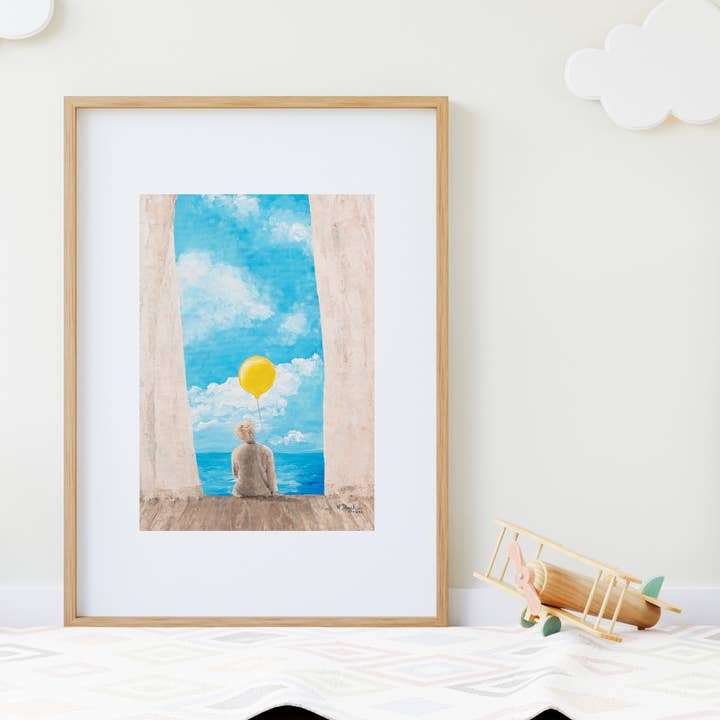 different from yesterday art print for wholesale by Artist Makara Thach Sernett