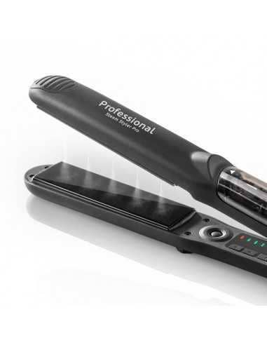 Haeger - Vendita all'ingrosso Piastre/Ferri liscianti - Piastra per Capelli HAEGER Steam Styler Pro - Sistema a Vapore, Titanio, 140ºC a 230ºC1