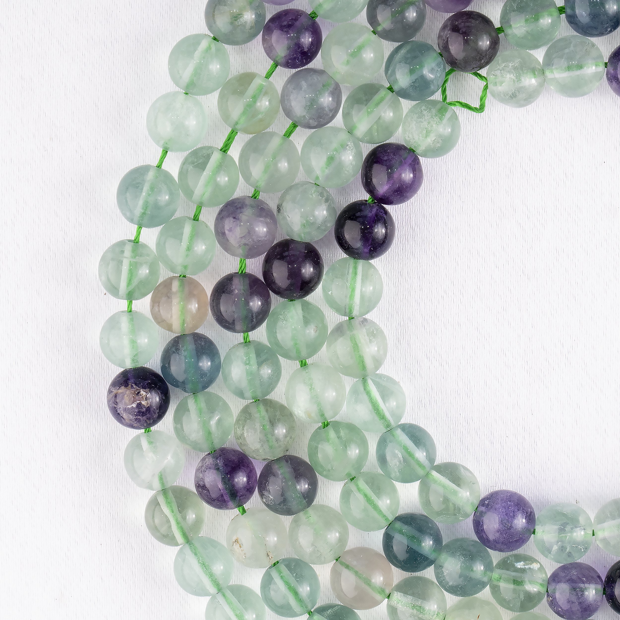 Soothing Crystals Beads - Wholesale Beads - Crystal Jewelry Beads | Multi Fluorite  | Gemstone Beads3