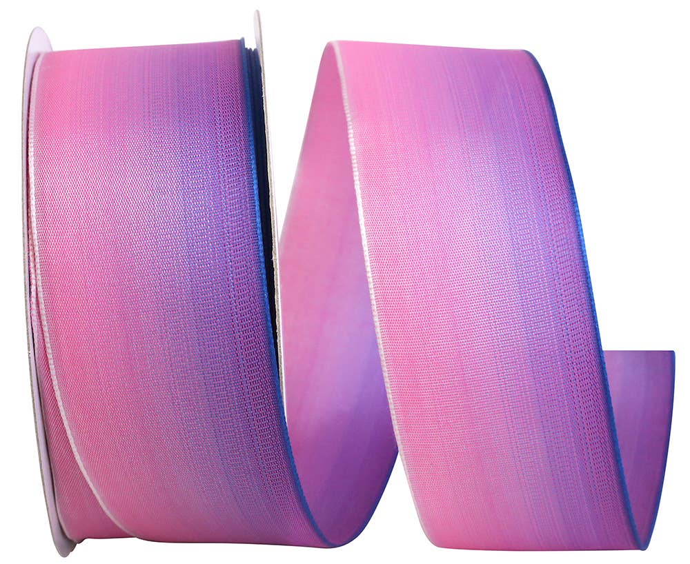 Taffeta Ombre Wired Edge, Purple/pink, 1-1/2 In, 25 Yards for wholesale by RELIANT RIBBON