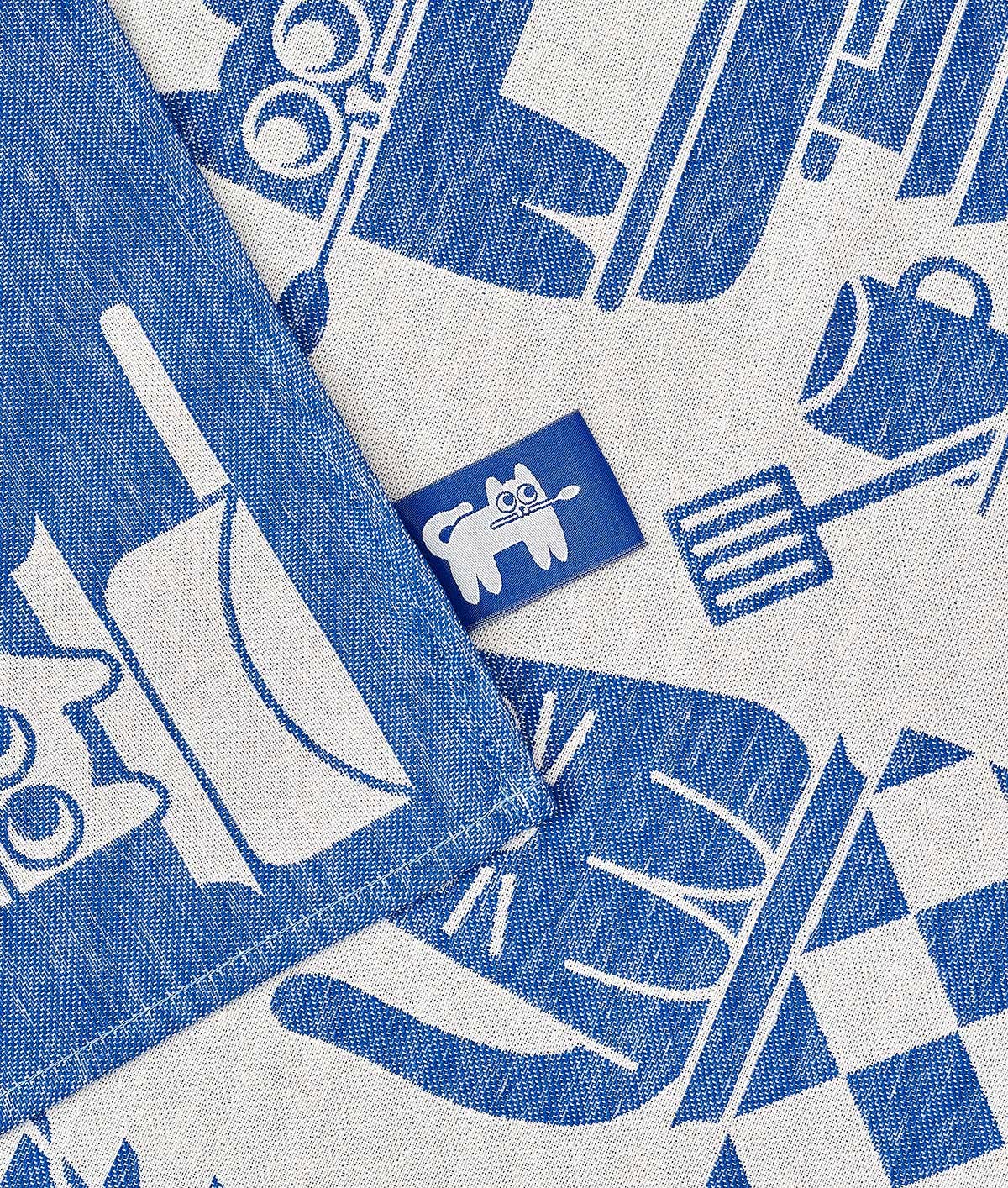 Wrap (US duties paid) – wholesale Tea towel – Kitchen Cats Cotton Tea Towel2