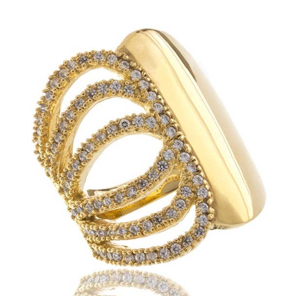 Bague papillon diamant raffiné pour la vente par Georgina Jewelry