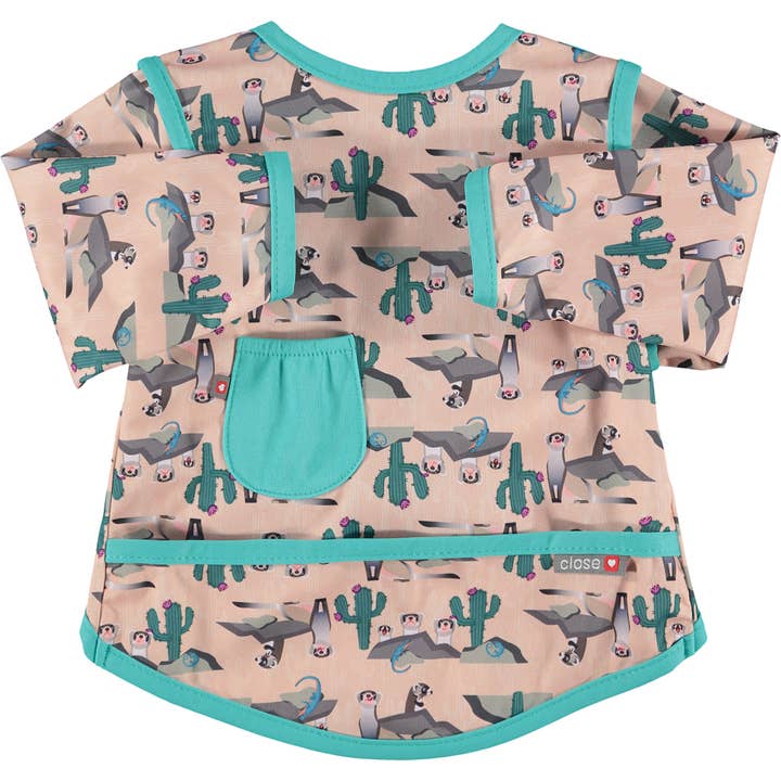 Close – wholesale Bib – Baby – Close Pop-in Long-sleeved Waterproof Coverall Weaning Bib10