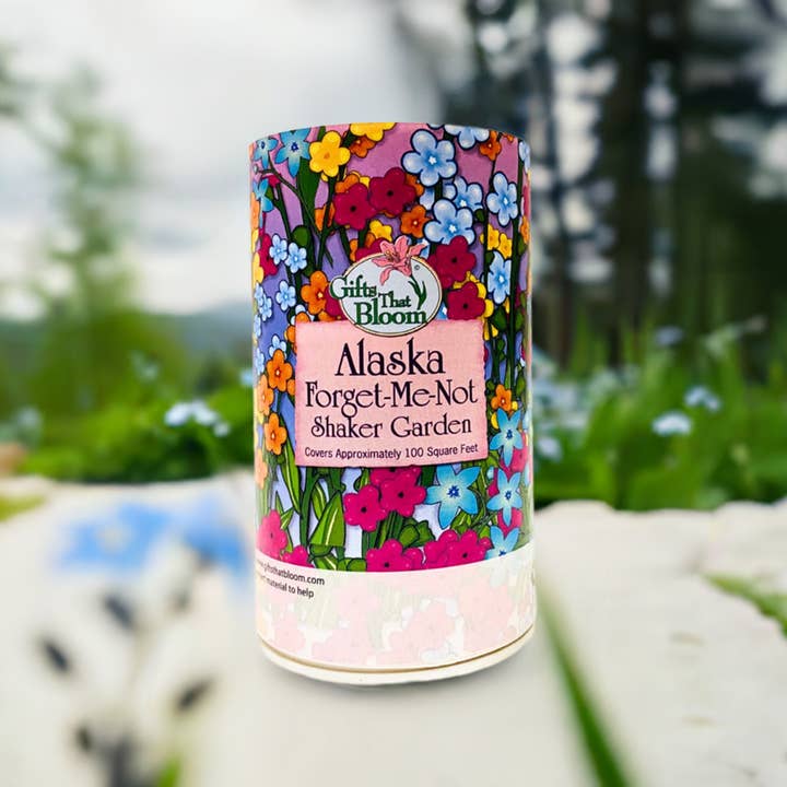Gifts That Bloom - Wholesale Plant Seeds - Alaska Forget Me Not Shaker Garden Seed Kit2