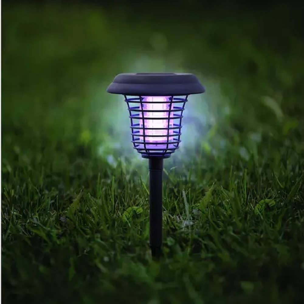 Infinite Basics - Wholesale Outdoor/Lawn Light - Solar LED Garden Light with Built-In Bug Zapper