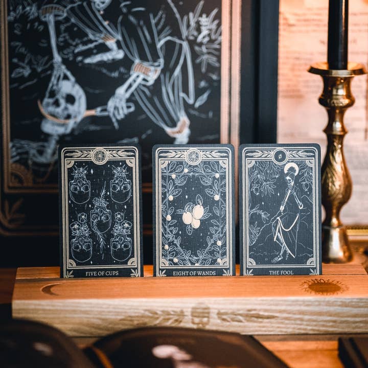 13th Press - Wholesale Decorative Tabletop Object - "Celestial" Altar Stand, Tarot reading card stand5