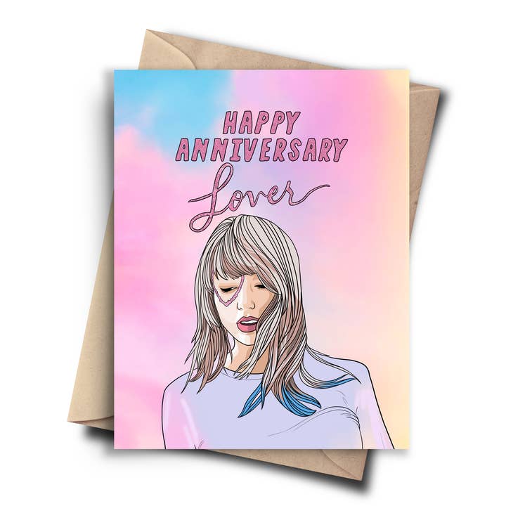 Carte d'anniversaire - Carte d'amour pop culture pour la vente par Pop Cult Paper