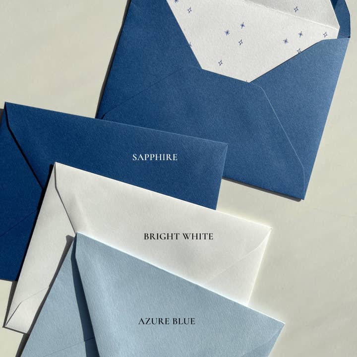 Made By Victoria Laine - Wholesale Stationery/Notecard Set - Put-in-Bay Letterpress Island Stars Stationery Set4