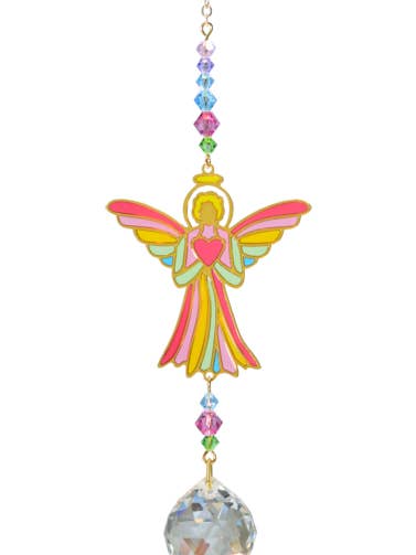 Crystal Dreams ängel med hjärta - Konfetti för wholesale av Wild Things Gifts Ltd