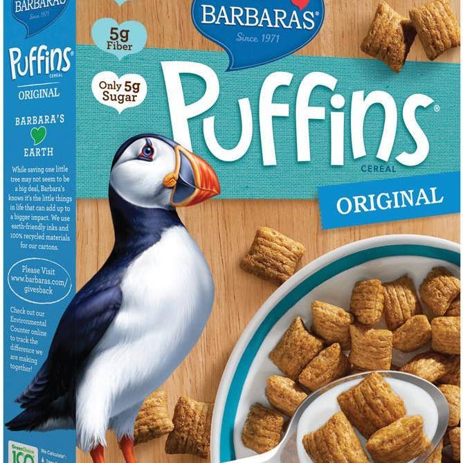 KeHE Distributors, LLC - Wholesale Breakfast Cereal - Barbara's Original Puffins Cereal, 10 OZ