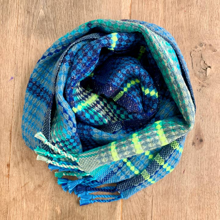 Hand Woven Scarf 'F*** It #8' for wholesale by Elka
