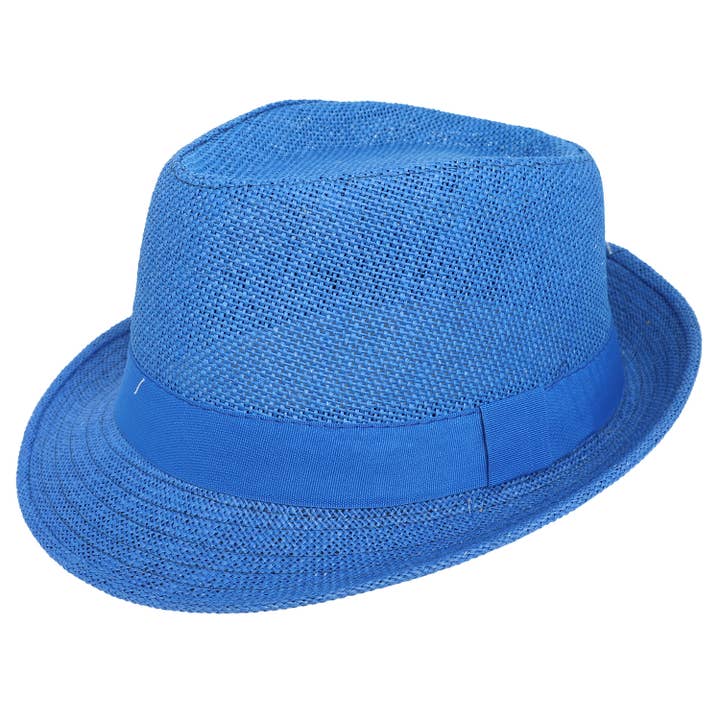 SP Sophia Collection - Wholesale Fedora - Women's - Fashion Paper Braid Panama Fedora Hat 9