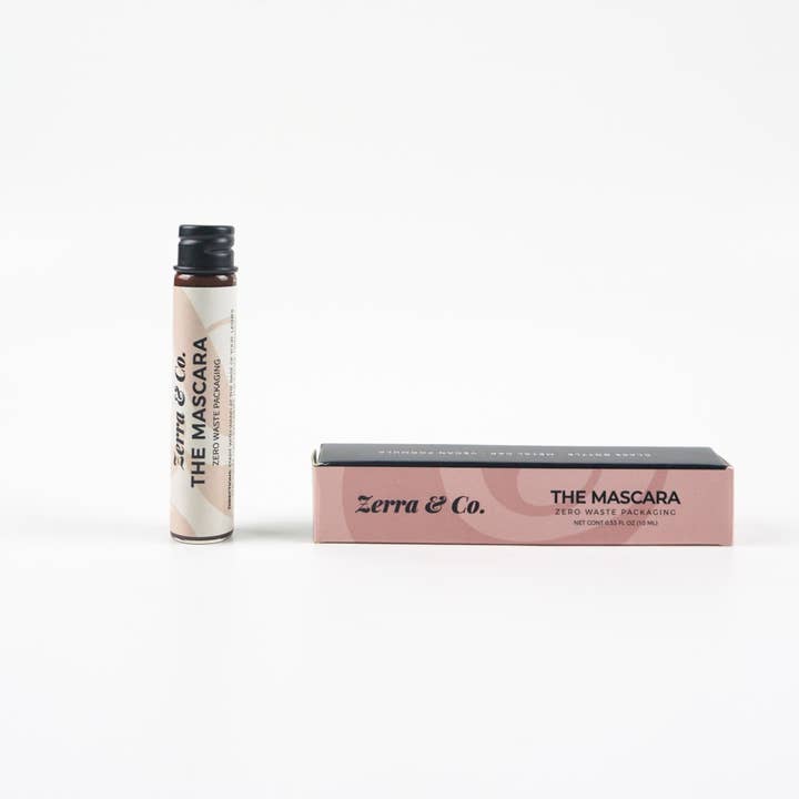 Zerra & Co. - Wholesale Mascara - The Mascara - Zero Waste Packaging | Natural Plastic Free Makeup1