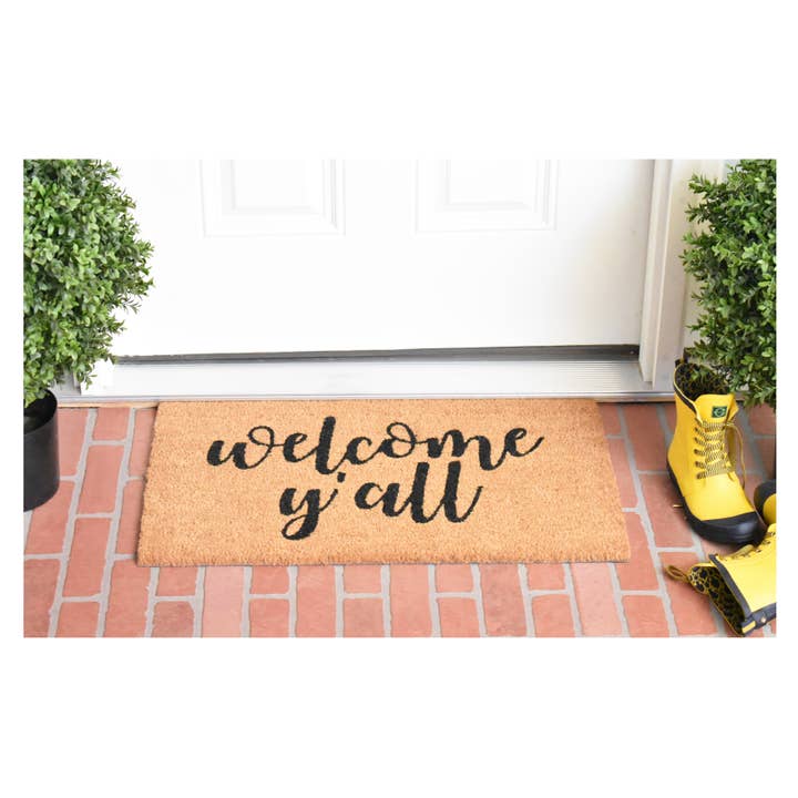 Calloway Mills - Wholesale Door Mat - Welcome Y'all Doormat