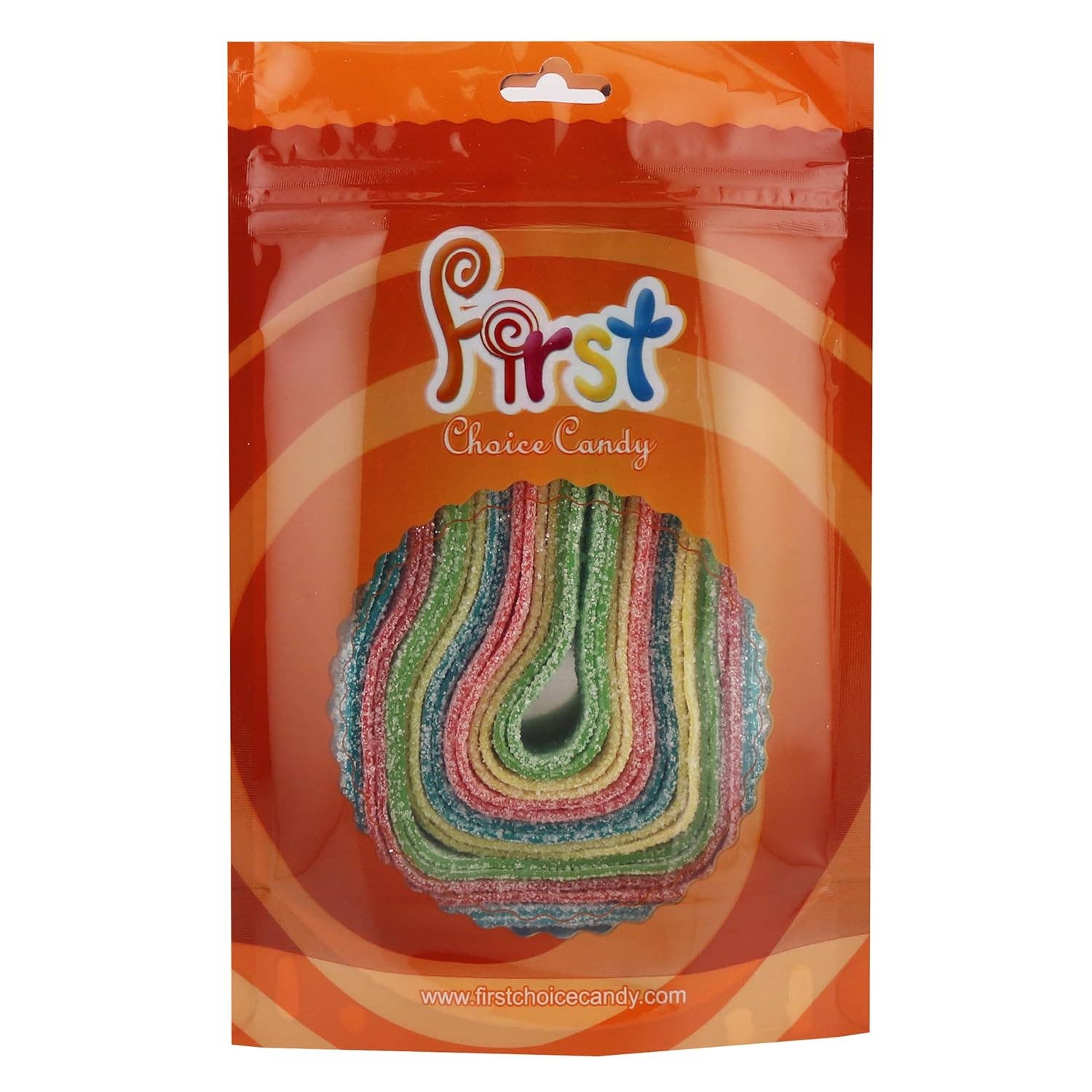 First Choice Candy - Wholesale Gummy -  Sour Strip Chewy Candy Belts Assorted Mix Flavors 4 Oz  2