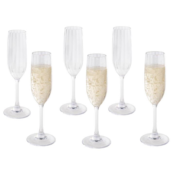 Champagneglas - sæt med 6 stk. for engroshandel hos APS Germany