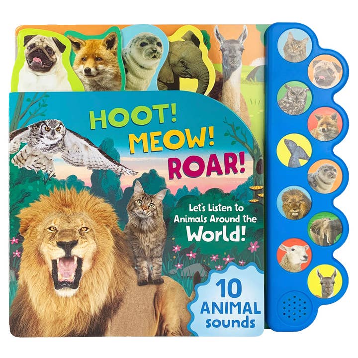 Hoot! Meow! Roar! for wholesale by Cottage Door Press