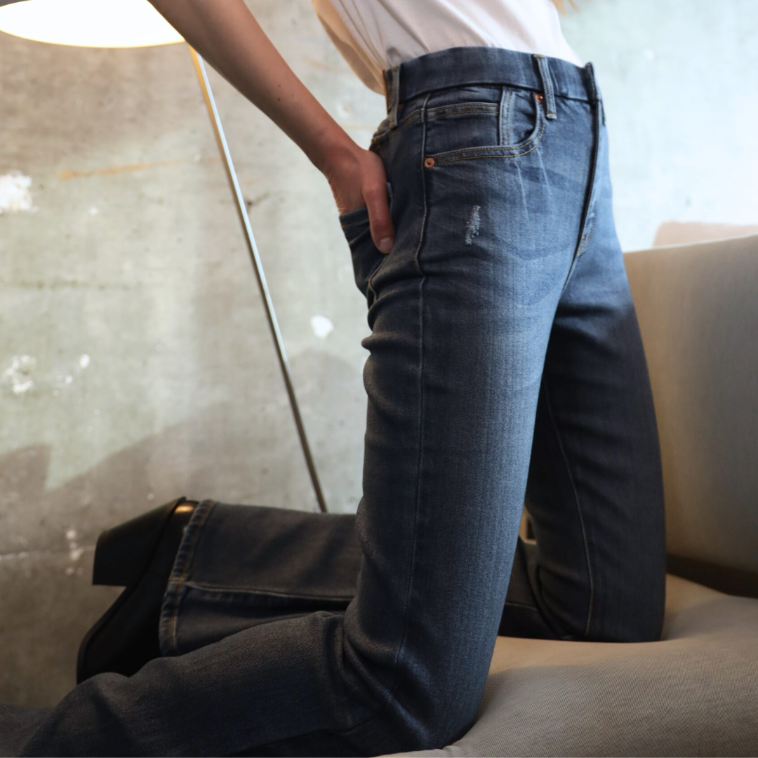 ARTEMIS VINTAGE - Wholesale Jeans - Women's - ECO FABRIC HIGH RISE PHONE POCKET BOOTCUT JEANS2