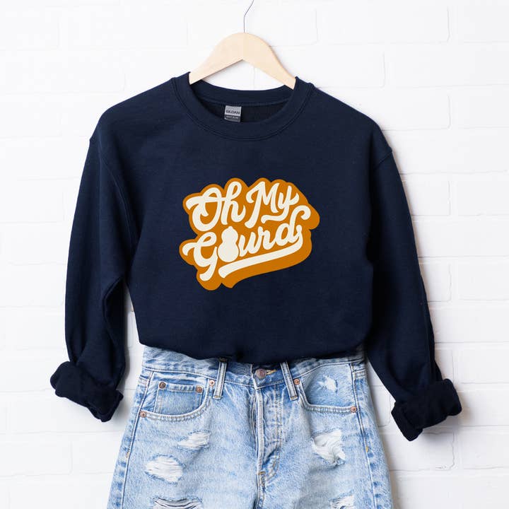 Oh My Gourd | Sweatshirt | Fall for wholesale by Olive And Ivory Wholesale