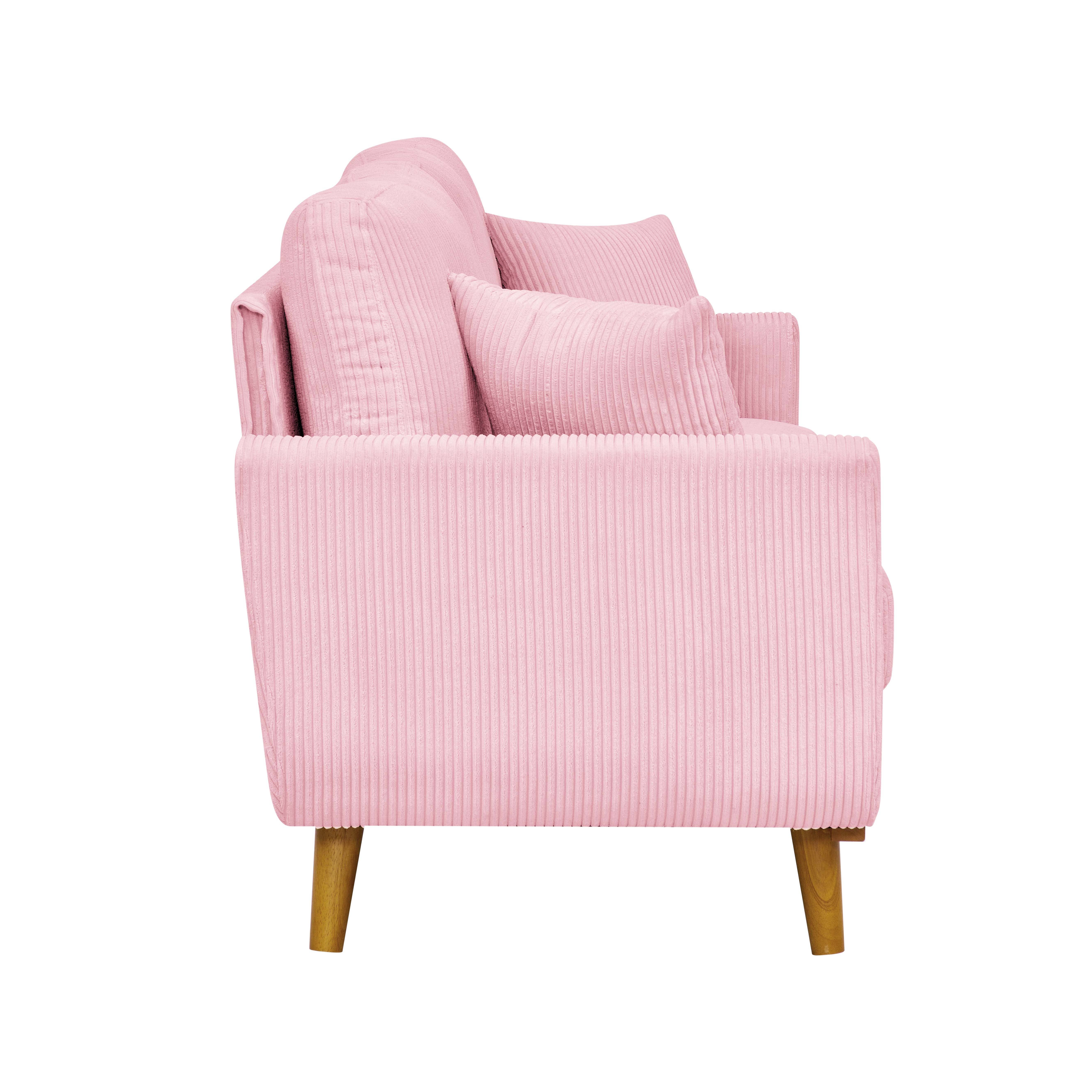 39F Inc. - Wholesale Sofa - Asher Mid-Century Corduroy Sofa, 5-Color, 2-Seat19