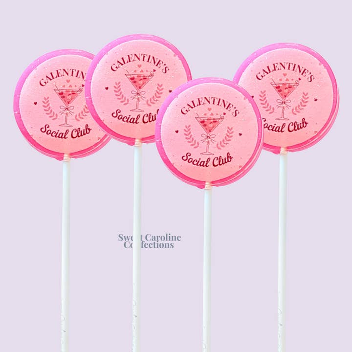 NYHET! Galentine's Klubbor, Jordgubbsmarshmallow, 10/Förpackning för wholesale av Sweet Caroline Confections