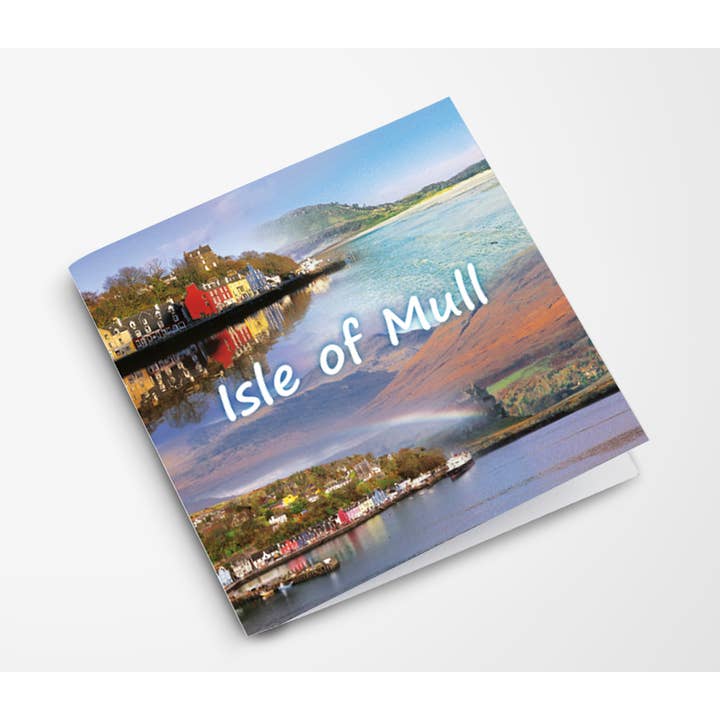 Inspiration Greeting Card Isle of Mull for wholesale by Island Blue Publishing