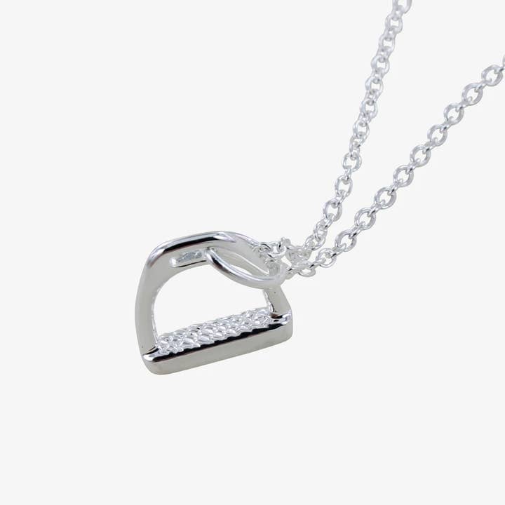 REEVES & REEVES – wholesale Pendant/charm necklace – Sterling Silver Stirrup Necklace