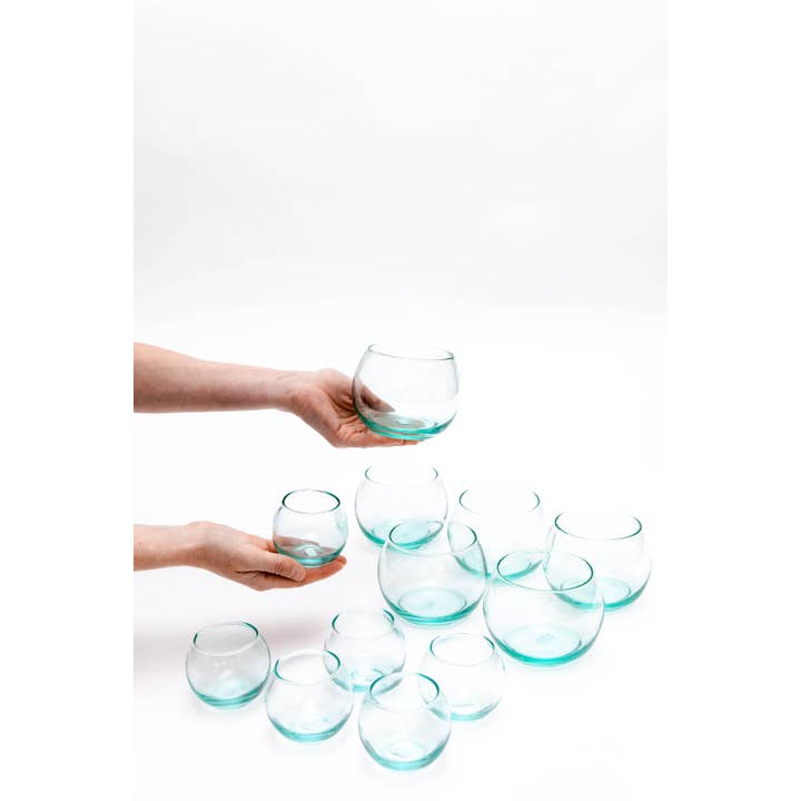 Voyage - Wholesale Candle Holder - Mini Round Votive Candle/ Glass - S (24)13