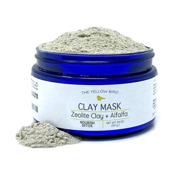 Green Zeolite Clay & Alfalfa Mask for wholesale by The Yellow Bird