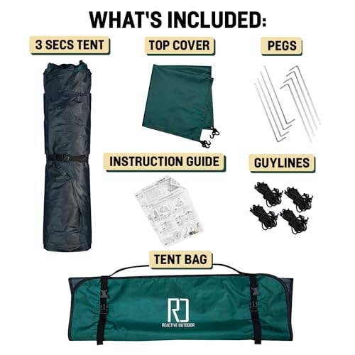 Reactive Outdoor - Wholesale Tent - 3 Secs Camping Tent - Instant Pop Up Reactive Outdoor Tent1