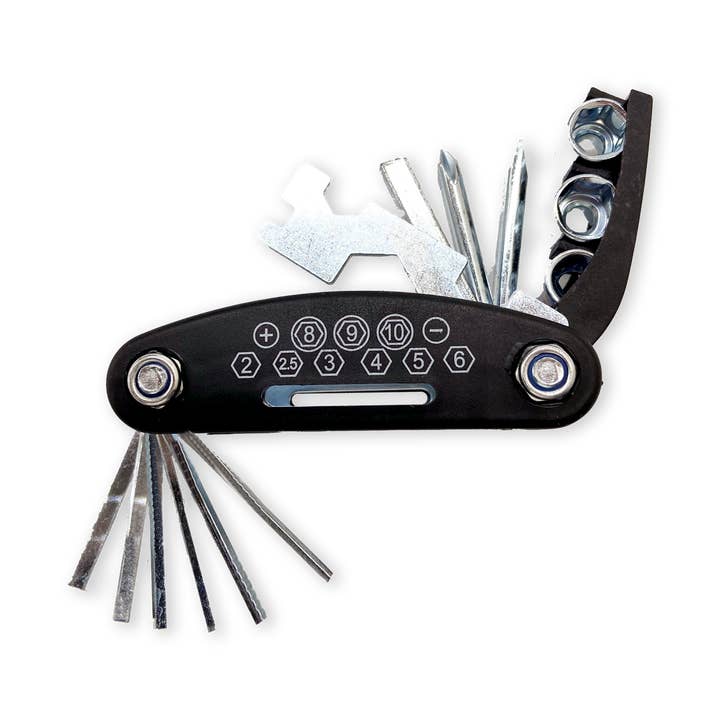 Novelty Brands - Wholesale Handy Tool - Roughneck Multi-Tool 16 in 1 Tool Display- 6/Display